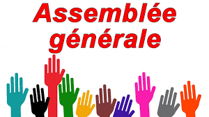 mains levées pour assemblée générale